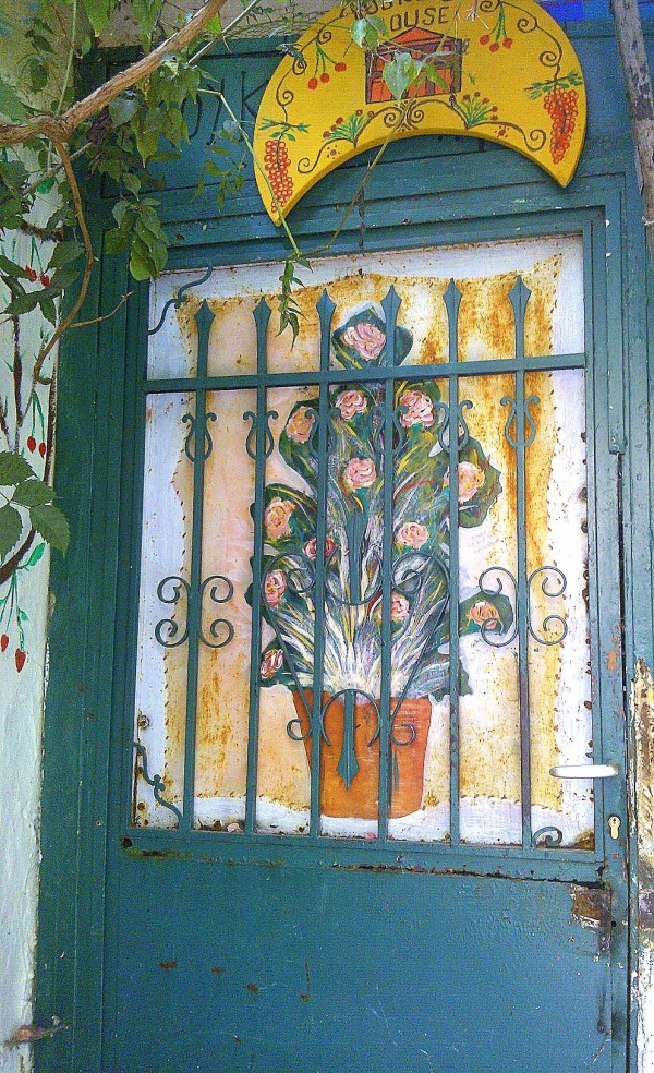 ζωγραφισμένη πόρτα